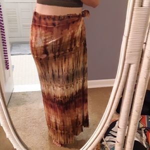 Tye dye skirt
